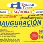 English Tower te invita a la inauguración de su nuevo centro de inglés
